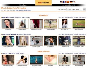 CamContacts models online