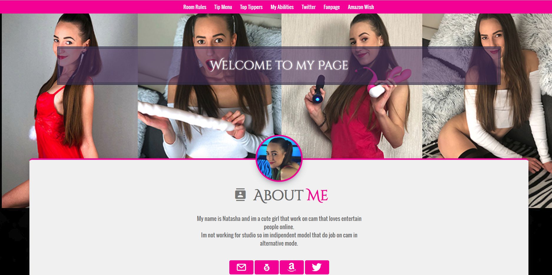 myfreecams profile pages