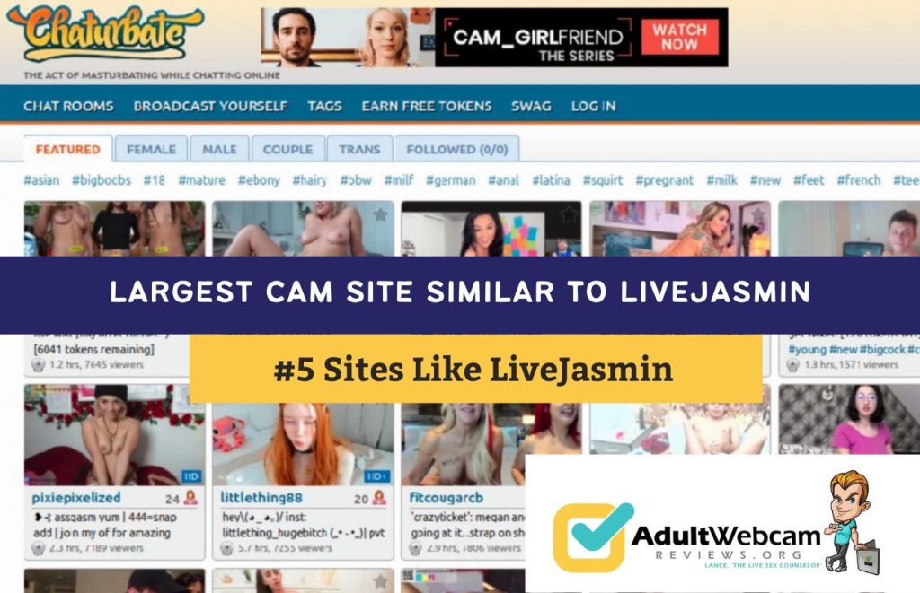 alternatives to Livejasmin